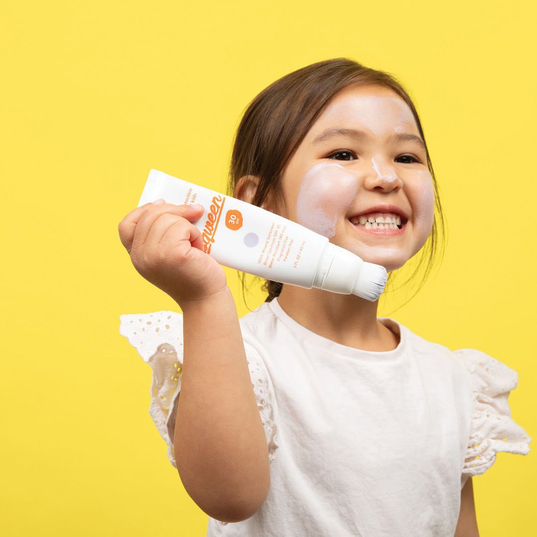 Paint - on sun protection for independent kids - Sqween